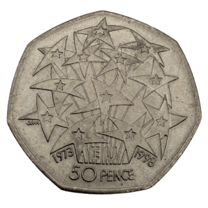 1998 European Union 50p Circulated Coin
