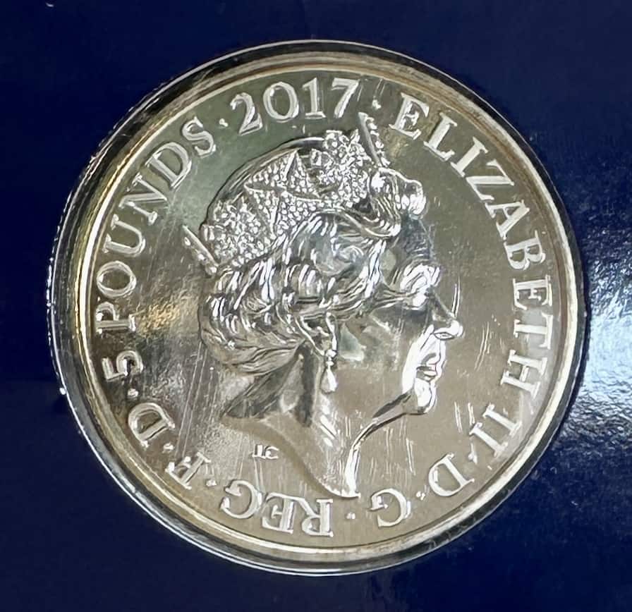 HIS ROYAL HIGHNESS THE DUKE OF EDINBURGH BRILLIANT UNCIRCULATED £5 COIN - £12 - Image 2